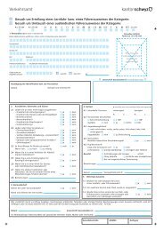 Gesuchsformular Lernfahrausweis - Gersau