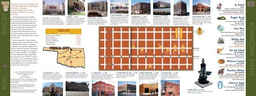 to view and print our brochure guide. - Ponca City Main Street