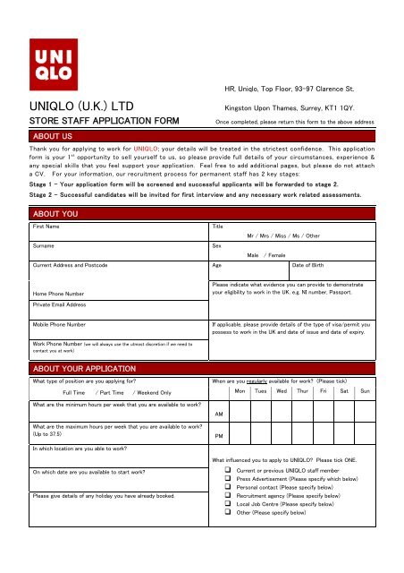UNIQLO Email Format  uniqloeu Emails