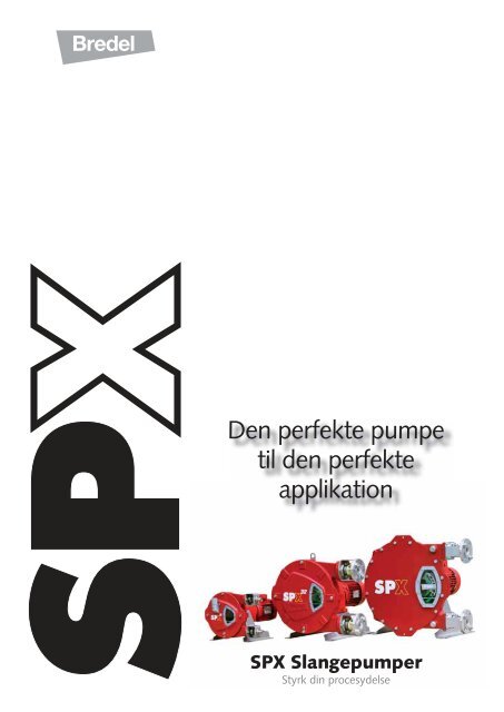 Bredel SPX brochure (PDF 3096,5KB) - Watson-Marlow