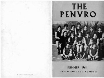 SUMMER 1961 - Penvro Magazines