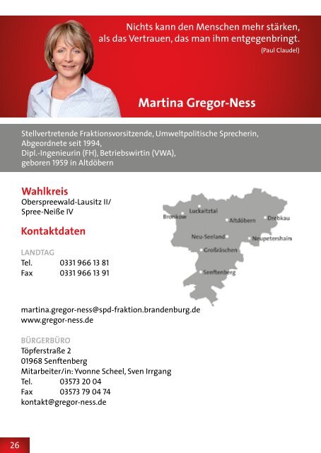 Auf einen Blick - SPD-Landtagsfraktion Brandenburg