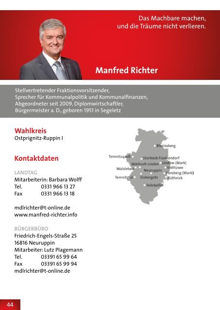 Auf einen Blick - SPD-Landtagsfraktion Brandenburg