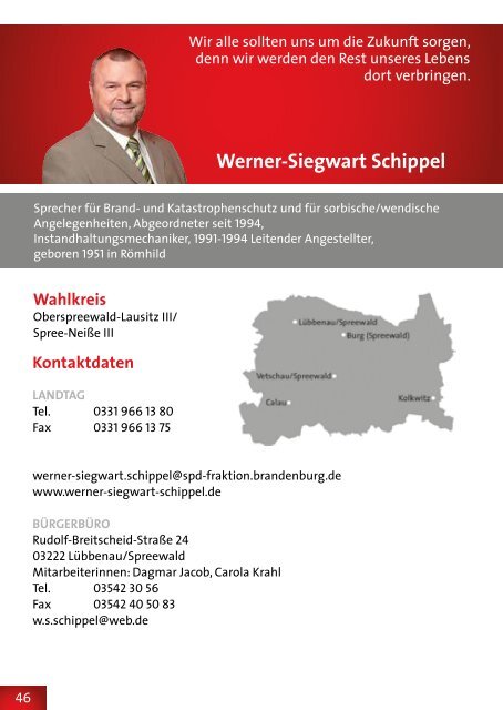 Auf einen Blick - SPD-Landtagsfraktion Brandenburg