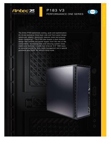 P183 V3 EN flyer - Antec