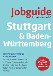 & Baden- WÃ¼rttemberg - Jobguide