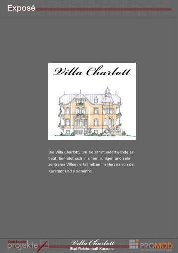 Die Villa Charlott, erbaut um die Jahrhundert ... - kessler.projekte