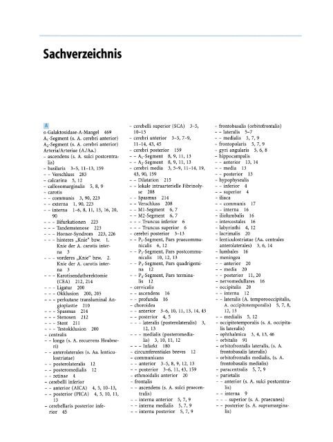 Sachverzeichnis - Springer