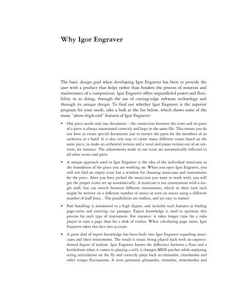 Igor Engraver Manual