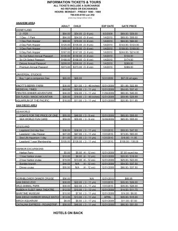 New Price List