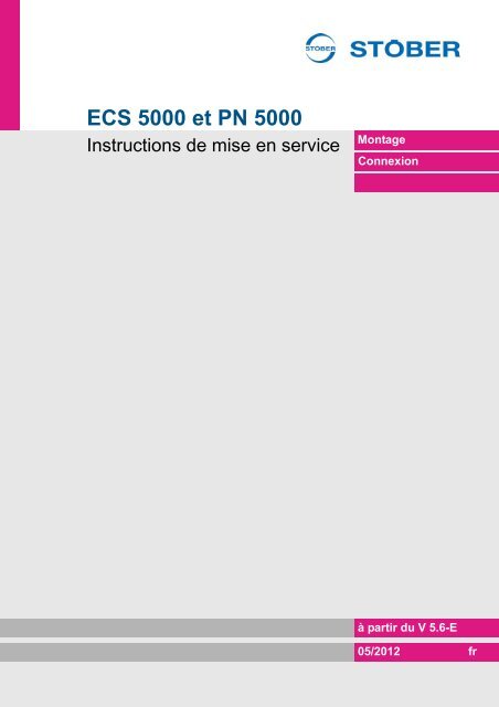 Instructions de mise en service ECS 5000 et PN 5000 - STÃBER ...