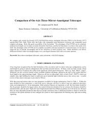 Comparison of On-Axis Three-Mirror-Anastigmat Telescopes