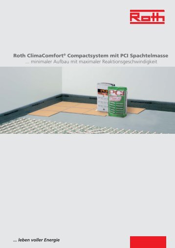 Prospekt ClimaComfort Compactsystem - Roth Werke