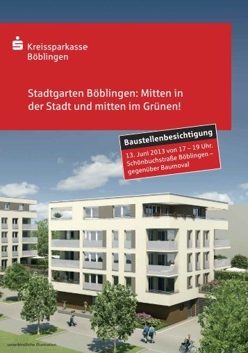 Stadtgarten Böblingen: Mitten in der Stadt und mitten im Grünen!