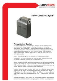 2, Quattro LNB - Low- & High Band, Vertical & Horizontal Polarization