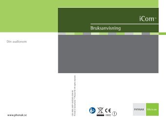 Bruksanvisning iCom - Phonak