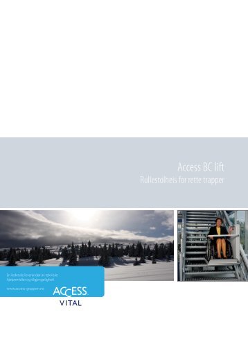 Access BC lift - Hjelpemiddeldatabasen