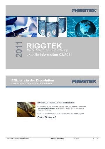 Dissolution ZubehÃ¶r - RIGGTEK GmbH