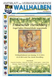 Frauenchor Herschberg - Verbandsgemeinde Wallhalben