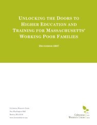 unlocking the doors to higher education and training for ...