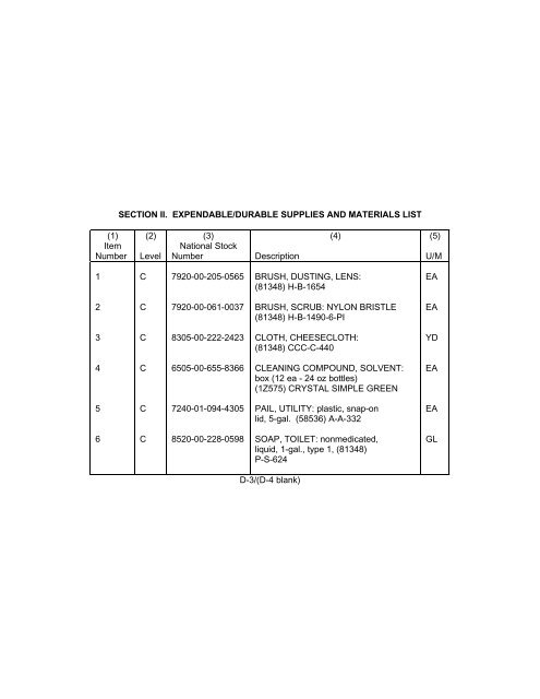 technical manual operator instructions