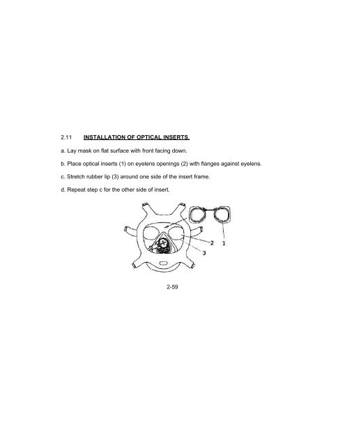 technical manual operator instructions