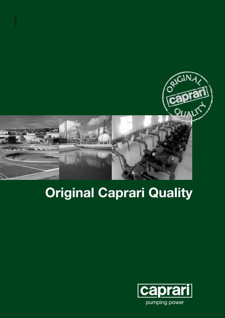Original Caprari Quality