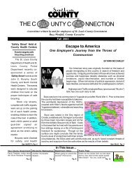 County connection - final copy Fall 03 - St. Louis County