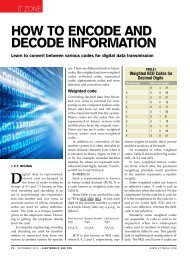 How to EncodE and dEcodE InformatIon