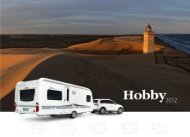 Download Hobby Wohnwagen Katalog 2012 - Camperland Bong