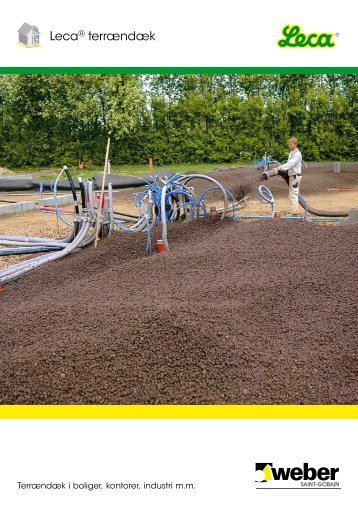 Brochure: Leca® terrændæk - Weber