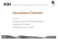 Natursteinland Ãsterreich - Vereinigung Ãsterreichischer ...