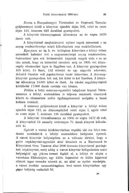 Magyar Könyvszemle Új folyam XVI. kötet, 1. füzet 1908 ... - EPA