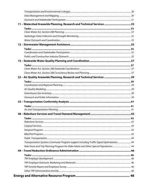 Overall Work Program - Pima Association of Governments