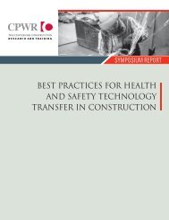 best practices for health and safety technology transfer in construction