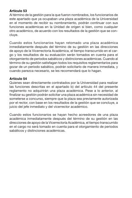 Reglamento de personal académico - Universidad Iberoamericana