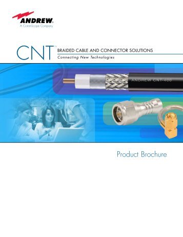 CINTA Braided Cable and Connector Solutions Brochure - AVW