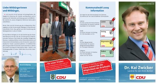 Vreden - Cdu-Kreisverband Borken