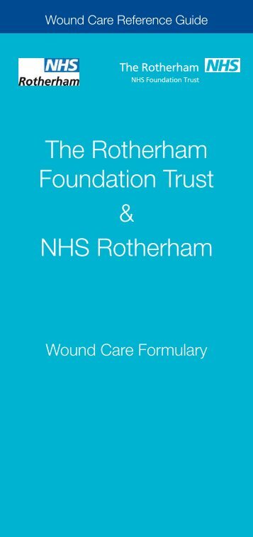 Wound Care Formulary - NHS Rotherham