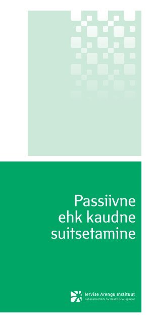 Passiivne ehk kaudne suitsetamine