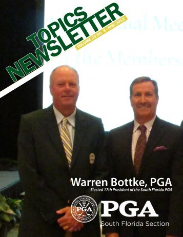 Warren Bottke, PGA - South Florida PGA Golf