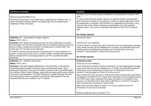 Chapter / Clause / Subclause Ã¢Â€Â“ General 22 submitters - Waikato ...