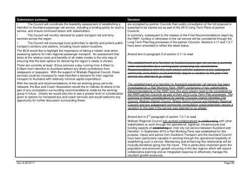 Chapter / Clause / Subclause Ã¢Â€Â“ General 22 submitters - Waikato ...