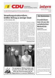 Kreisparteitag der CDU in Bad Buchau - CDU Kreisverband Biberach