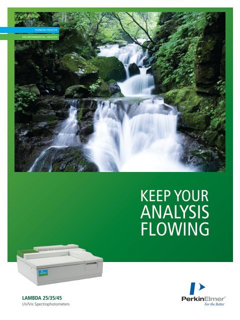 Brochure - LAMBDA 25/35/45 - PerkinElmer