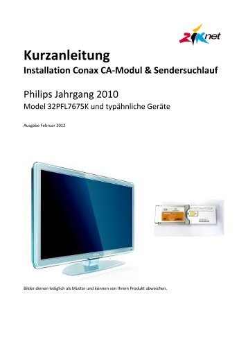 Kurzanleitung Philips [PDF, 633 KB] - Ziknet