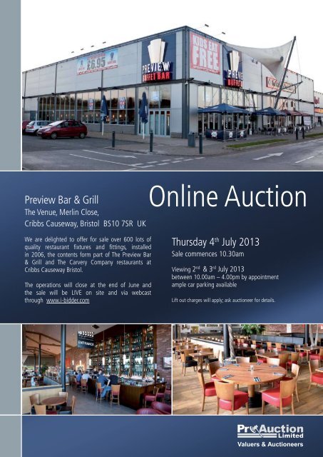 Auction Catalogue - PRWeb