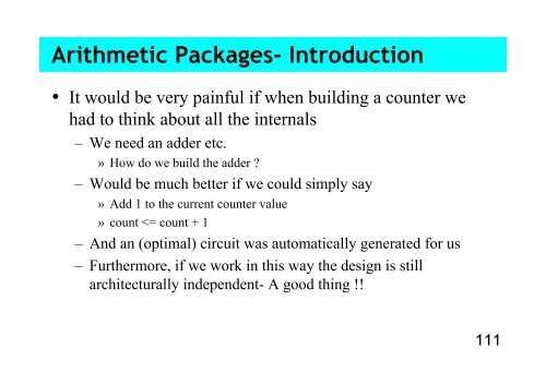 05 Arithmetic in VHDL