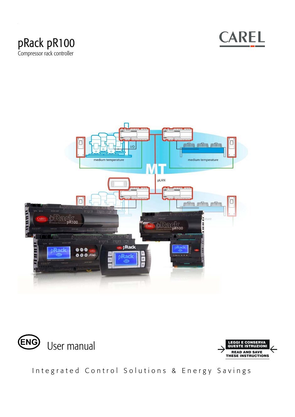 Carel prack pr100 инструкция