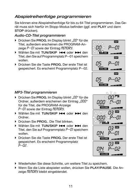 Stereo-Radiorecorder mit Cd-/Mp3-Player - Medion